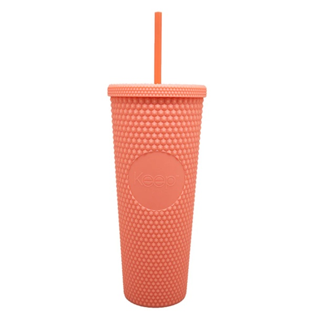 Vaso Tumbler Venti Bombilla Coral Keep 1