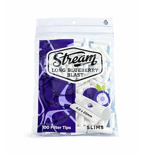 Filtro Stream Slim Long Blueberry Click 6mm