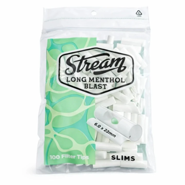 Filtro Stream Slim Long Menthol Click 6mm 1