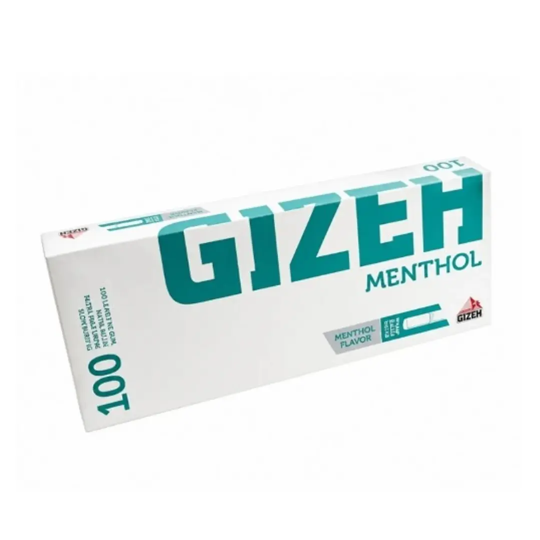 Tubos Gizeh Mentolados 100 Uds. 1