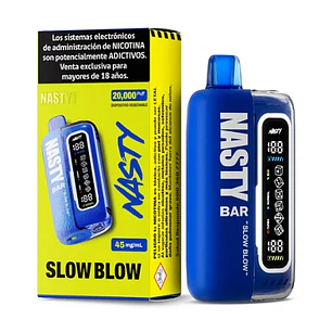 Vaper Nasty Bar 20000 Puffs Slow Blow Con Nicotina (piña Jugosa Con Limonada )