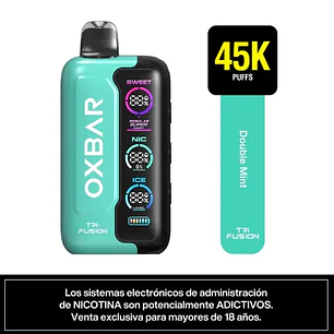Oxbar Tri Fusion Double Mint 45k Puffs