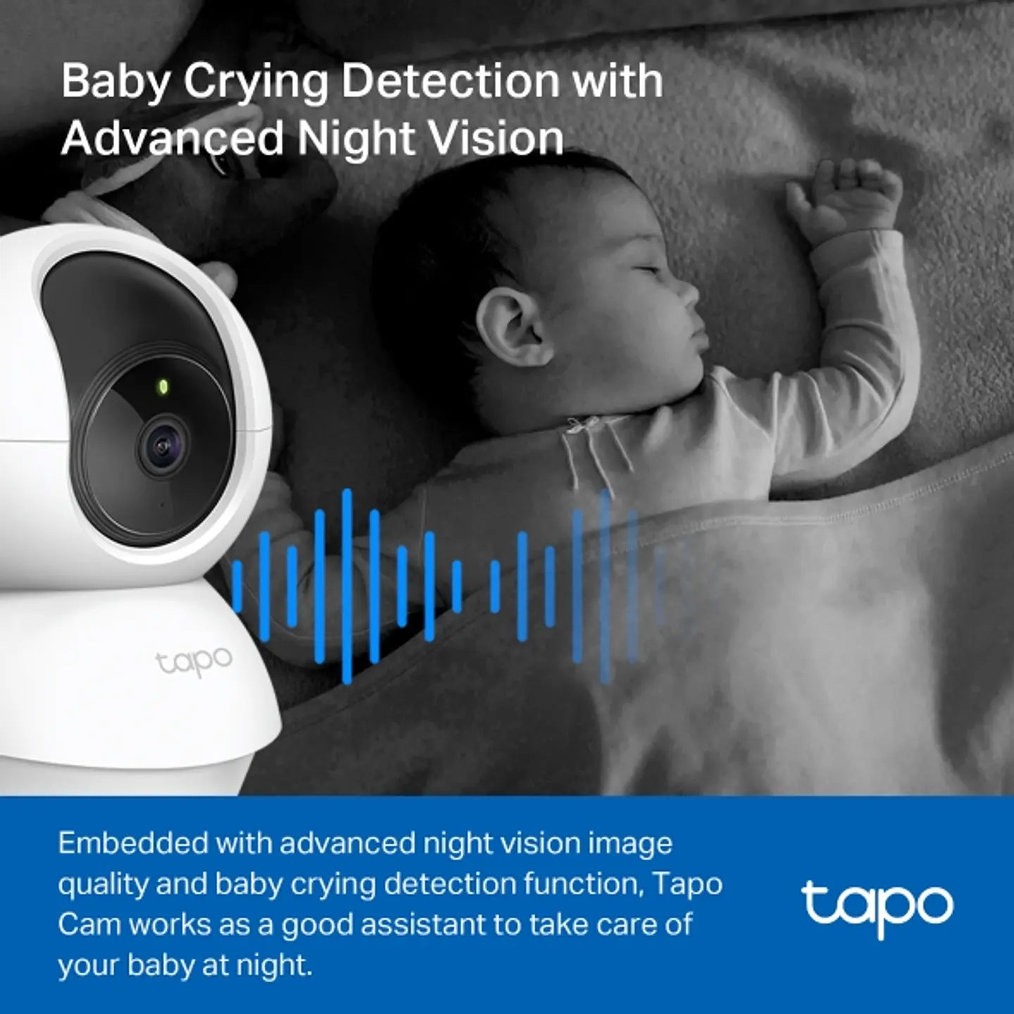 📹 TP-Link Tapo C210 – Cámara Wi-Fi Inteligente 2K QHD con Movimiento Horizontal y Vertical 5