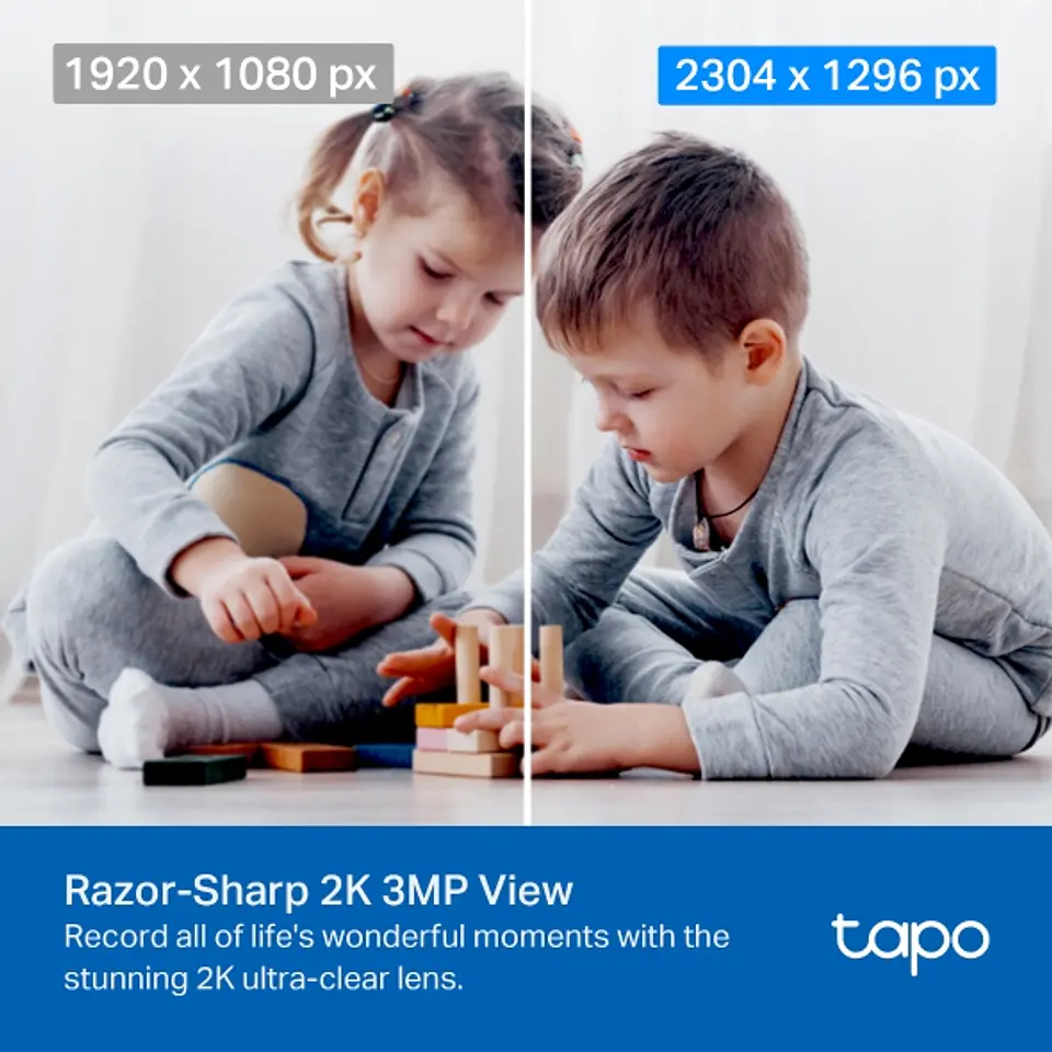 📹 TP-Link Tapo C210 – Cámara Wi-Fi Inteligente 2K QHD con Movimiento Horizontal y Vertical 6