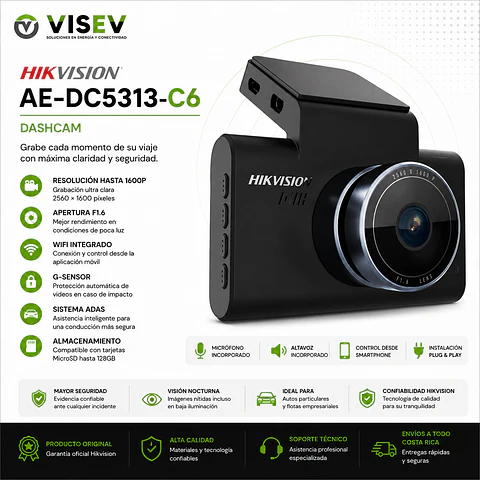 🚗 Hikvision AE-DC5313-C6 DashCam