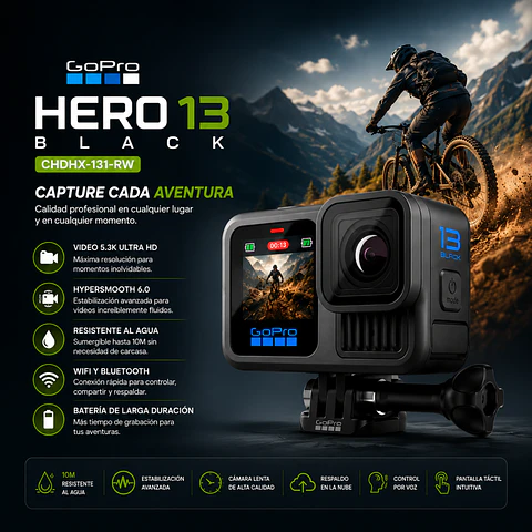 🎥 GoPro HERO13 Black (CHDHX-131-RW)