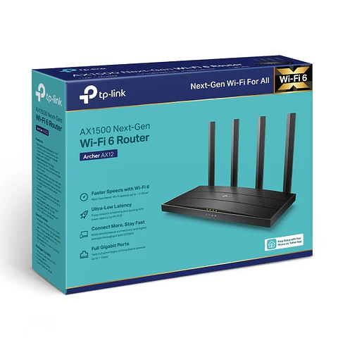 📶 TP-Link Archer AX12 – Router Wi-Fi 6 AX1500
