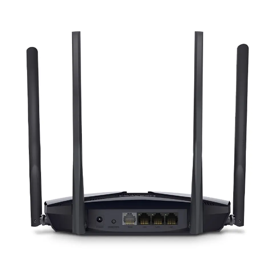 📶 MERCUSYS MR70X – Router Wi-Fi 6 AX1800 Doble Banda 4