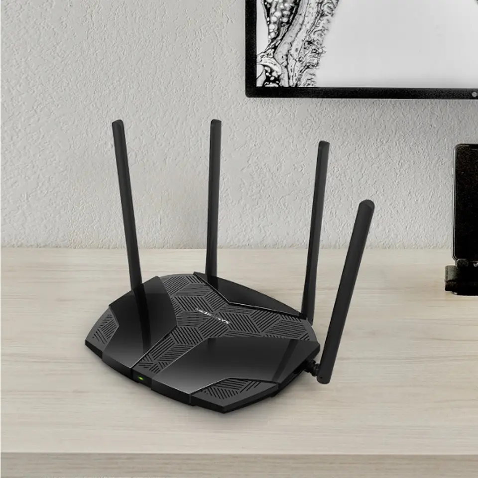 📶 MERCUSYS MR70X – Router Wi-Fi 6 AX1800 Doble Banda 5