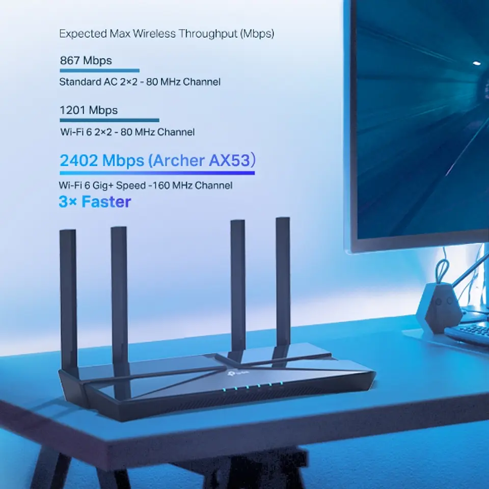 📶 TP-Link Archer AX53 – Router Wi-Fi 6 AX3000 2
