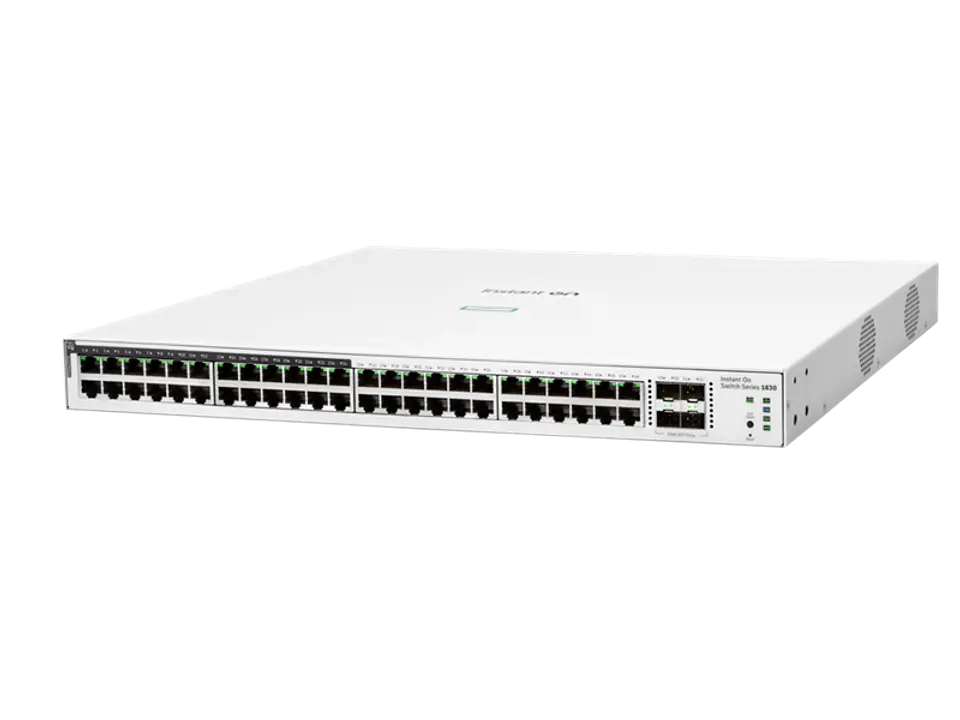 🔀 Aruba Instant On 1830 48G 24P Class4 PoE 4SFP 370W (JL815A) 2