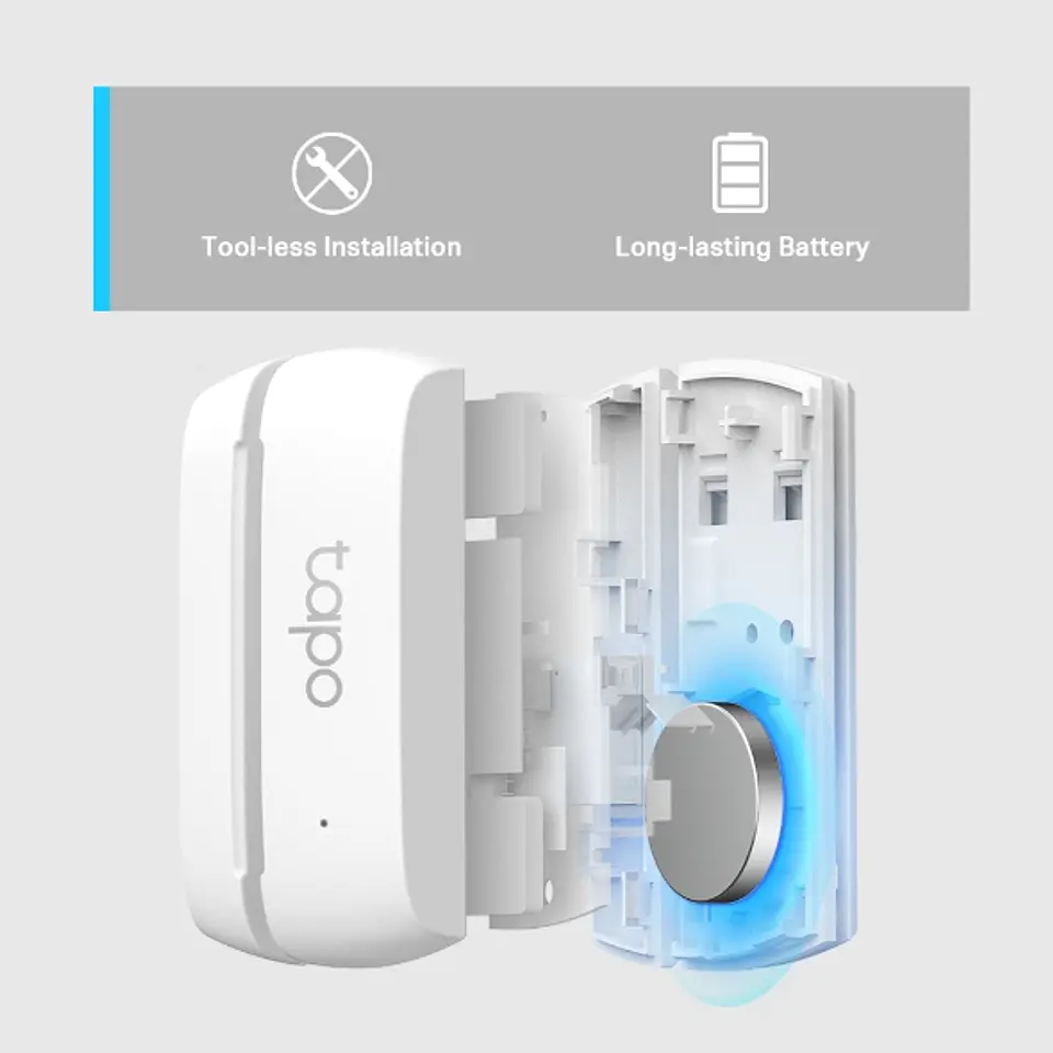 🚪 TP-Link Tapo T110 – Sensor Inteligente para Puertas y Ventanas 4