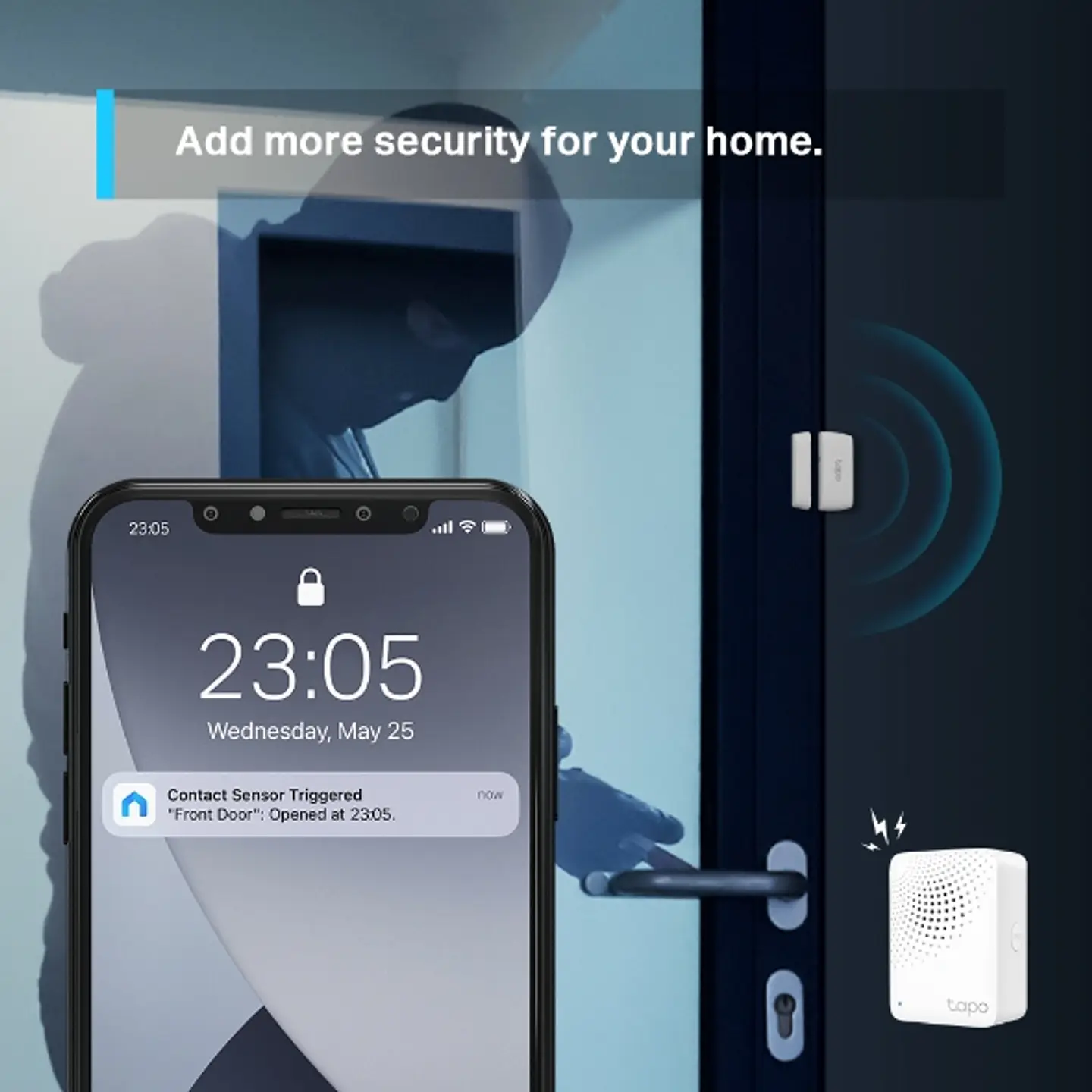 🚪 TP-Link Tapo T110 – Sensor Inteligente para Puertas y Ventanas 5