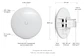 📡 Ubiquiti NanoBeam 5AC Gen2 (NBE-5AC-GEN2) - Miniatura 1
