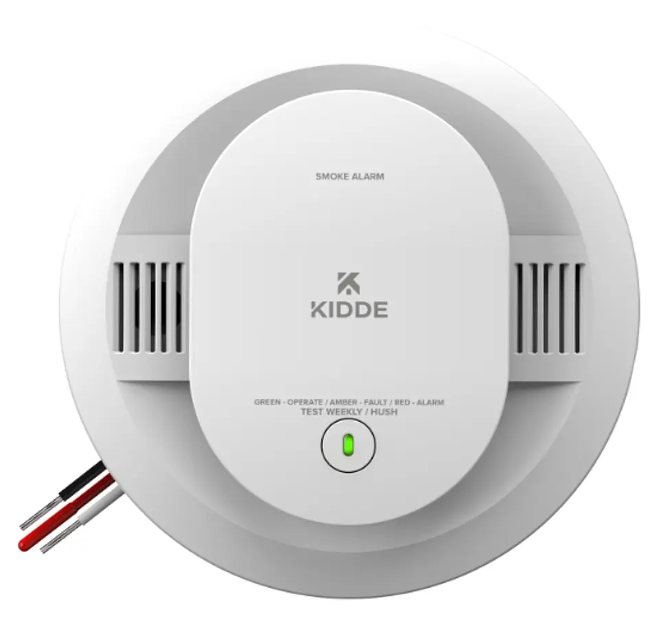 🚨 Kidde 20SAR (KID-20SAR) – Detector de Humo Cableado con Respaldo por Baterías 1