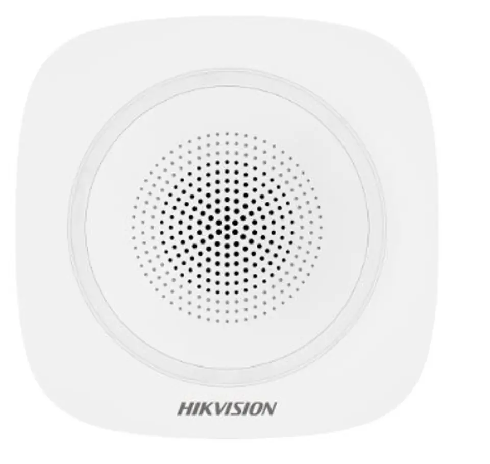 🚨 Hikvision AX PRO DS-PS1-I-WB (Red) – Sirena Inalámbrica para Interior 1