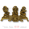 Mini Altar y Lampara (diya) 3 Dioses Hindúes ($14.990 x Mayor)