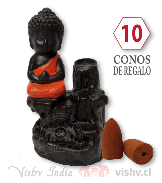 Cascada de Humo Niño Buda #10 ($4.990 xMayor)