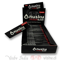 Papelillo Nusku Premium Black 1 1/4 - Display