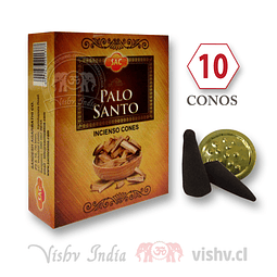 Caja de 10 Conos Sac Tradicionales - "Palo Santo" ($415 x Mayor)