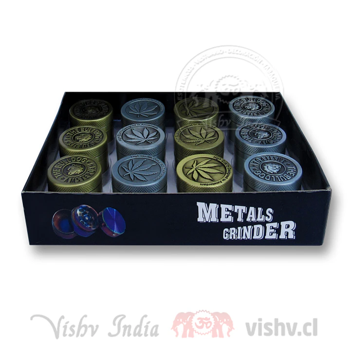 Moledor Metalico Diseños - 2 pisos #2069 ($3.990 x Mayor)  2