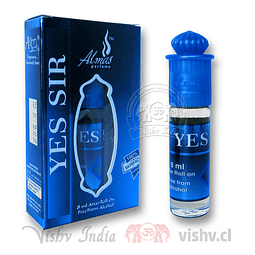 Perfume sin Alcohol 8 ml "Yes Sir" ($2.490 x Mayor)  