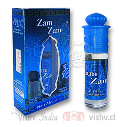 Perfume sin Alcohol 8 ml "Zam Zam" ($2.490 x Mayor)