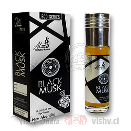 Perfume sin Alcohol 8 ml "Black Musk" ($2.490 x Mayor)  
