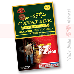 Tabaco Cavalier Premium Virginia Chocolate ($6.990 x Mayor)   