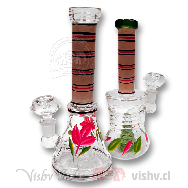 Bong Pyrex Diseño #8"-37 ($9.990 x Mayor)