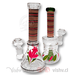 Bong Pyrex Diseño #8"-37 ($9.990 x Mayor) 