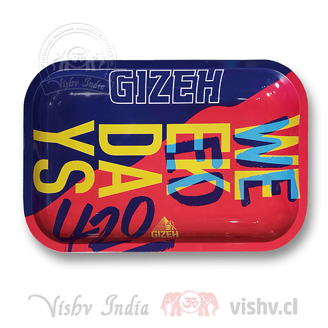 Bandeja Gizeh Color para Enrolar 27cm ($2.490 x Mayor)