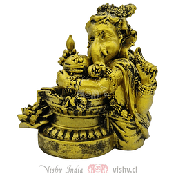 Figura Ganesha Dorado #01 ($9.990 x Mayor)