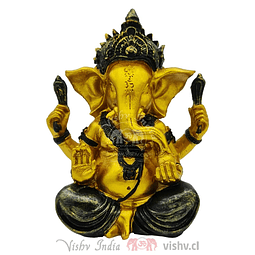 Figura Ganesha Dorado #07 ($5.990 x Mayor)