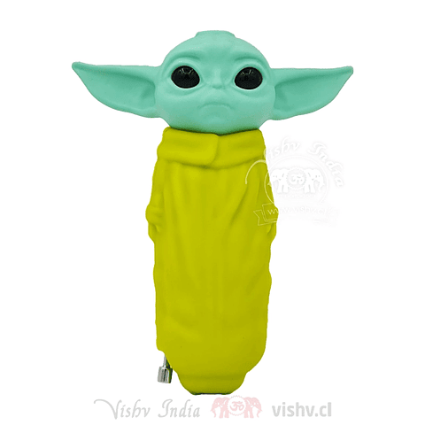 Pipa Silicona Baby Yoda Lisa ($4.990 x Mayor)