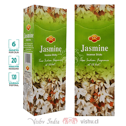 Incienso SAC "Jasmine" ($1.690 x Mayor) Caja de 6 Hexágonos