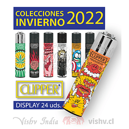 Encendedor Clipper Invierno 2022- Display     