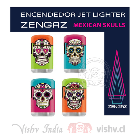 Encendedor Zengaz Jet Lighter D11 - Display 12 uds.