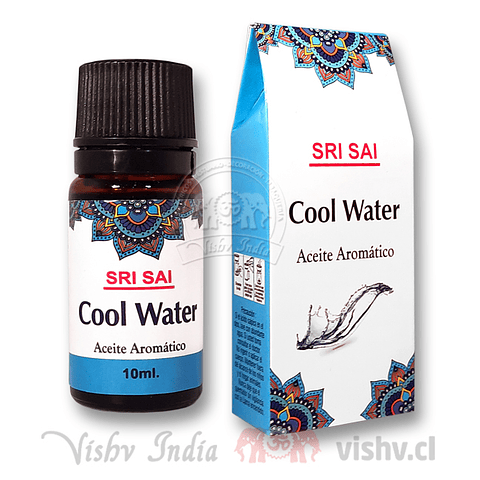 Esencia Aromática Sri-Sai "Cool Water" ($990 x Mayor)