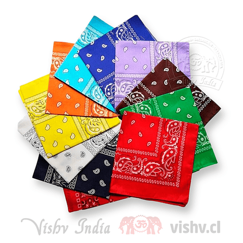 Bandanas de Colores - Set de 12 uds.