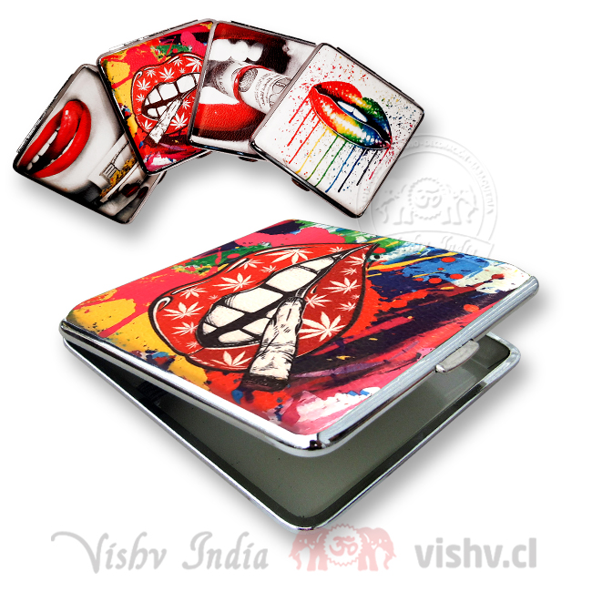 Metal Red Gift Box Modelo Cigarrera