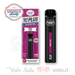 Vape Pen Plus - Estrella de Uva ($6.990 x Mayor) 2.000 Puffs