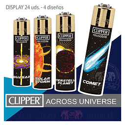 Encendedor Clipper "Colección Across Universe" - Display