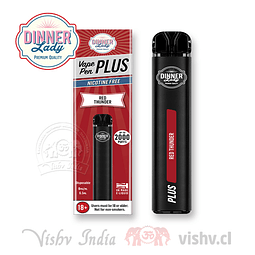 Vape Pen Plus - Trueno Rojo ($6.990 x Mayor) 2.000 Puffs