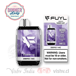 Vape Pen Fuyl - Arándanos ICE ($10.990 x Mayor) 8.000 Puffs 