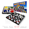 Juego de Mesa 3 en 1 Ludo - Ajedrez - Damas ($3.490 x Mayor) 