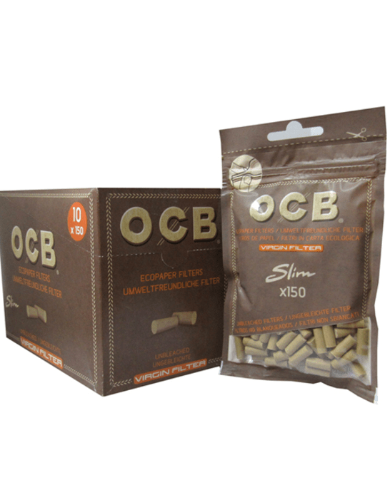 Filtro OCB Virgin - Display de 10 Bolsas