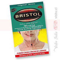 Tabaco Bristol Menta 45 Gr. ($4.190 x Mayor)