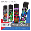 Encendedor Clipper "Wonderworld" - Display