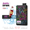 Vaper Exotic Sip Bar - Cola ICE ($4.990 x Mayor) 600 Puffs